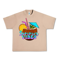 Burro summer vibes coconut drink Urban Heavy Tee - Jasminsmagicworld