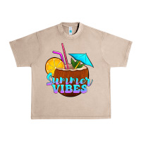 French Oak summer vibes coconut drink Urban Heavy Tee - Jasminsmagicworld