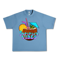 Pebble Blue summer vibes coconut drink Urban Heavy Tee - Jasminsmagicworld
