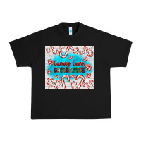 Black candy cane Christmas Urban Heavy Tee - AdoDesignShop