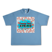 Pebble Blue candy cane Christmas Urban Heavy Tee - AdoDesignShop