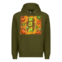 Army Green fall mom mother's day Premium Hoodie - TumblerDesignByShophia