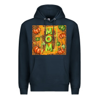 Navy fall mom mother's day Premium Hoodie - TumblerDesignByShophia