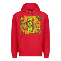 Red fall mom mother's day Premium Hoodie - TumblerDesignByShophia