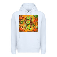 White fall mom mother's day Premium Hoodie - TumblerDesignByShophia