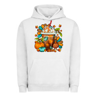 Pigment Lunar Rock Thanksgiving Frappe Coffee Urban Hoodie - FaDigitalArtStudio