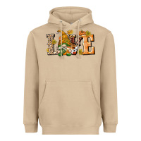 Mushroom Love Gnome Heavyweight Hoodie - texasbilliewilder