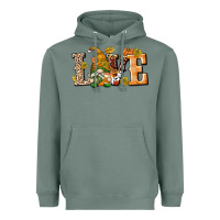 Sage Love Gnome Heavyweight Hoodie - texasbilliewilder