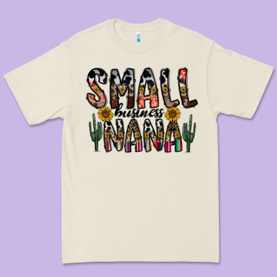 Small Business Nana Premium Tee Designed By Cowhidedigitalart