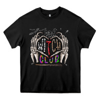 Black bad witch club Heavy Core Tee - CowhideDigitalArt