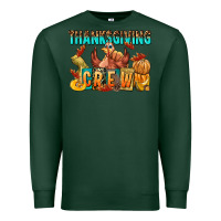 Sports Green Thanksgiving crew Premium Sweatshirt - NancyCooperArtShop