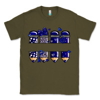 Army Green valentine's day school pencils navy blue Classic Tee - MaliasSmallBusiness