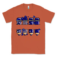 Copper valentine's day school pencils navy blue Classic Tee - MaliasSmallBusiness