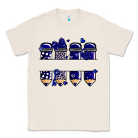 Natural valentine's day school pencils navy blue Classic Tee - MaliasSmallBusiness