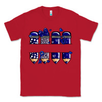 Red valentine's day school pencils navy blue Classic Tee - MaliasSmallBusiness