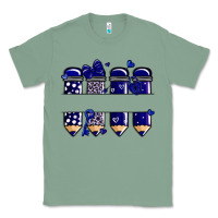Sage valentine's day school pencils navy blue Classic Tee - MaliasSmallBusiness