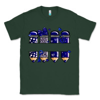 Sports Green valentine's day school pencils navy blue Classic Tee - MaliasSmallBusiness