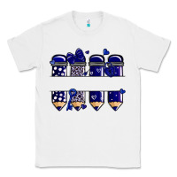 White valentine's day school pencils navy blue Classic Tee - MaliasSmallBusiness