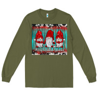 Army Green merry christmas gnomies tumbler Long Sleeve Tee - JahusDesignShop