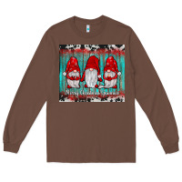 Merry Christmas Gnomies Tumbler Long Sleeve Tee | Teevron