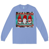 Colony Blue merry christmas gnomies tumbler Long Sleeve Tee - JahusDesignShop
