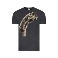 Vintage Black brachiosaurus face Vintage Tee - LillyAllenDesigns