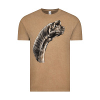 Vintage Coffee brachiosaurus face Vintage Tee - LillyAllenDesigns