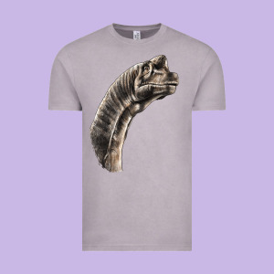 Brachiosaurus Face Vintage Tee Designed By Lillyallendesigns