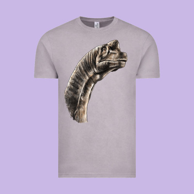 Brachiosaurus Face Vintage Tee Designed By Lillyallendesigns