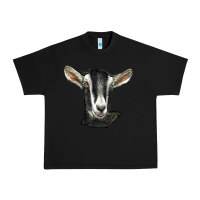 Black alpine goat head Urban Heavy Tee - LillyAllenDesigns