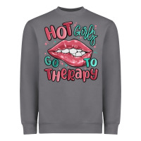 Storm hot girls go to therapy Heavyweight Sweatshirt - MaliasSmallBusiness