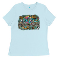 Baby Blue hot mom summer Ladies Tee - SublimationCraftShop