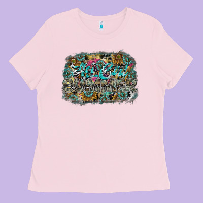 Hot Mom Summer Ladies Tee Designed By Sublimationcraftshop