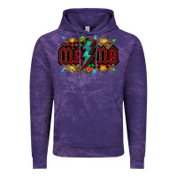 Cloud Purple lightning bolt mama christmas Vintage Hoodie - Jasminsmagicworld