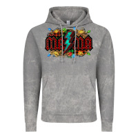 Cloud Rock lightning bolt mama christmas Vintage Hoodie - Jasminsmagicworld