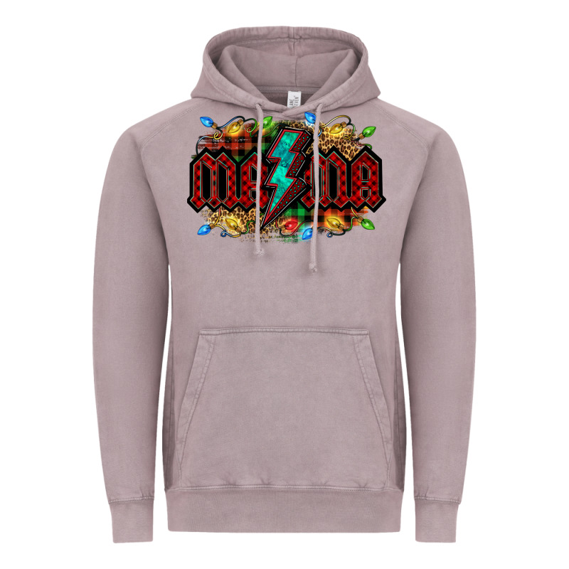 Lightning Bolt Mama Christmas Vintage Hoodie by Jasminsmagicworld | Teevron