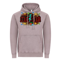 Vintage Zinc lightning bolt mama christmas Vintage Hoodie - Jasminsmagicworld