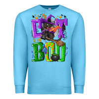 Ocean Blue My cat is my boo Halloween Premium Sweatshirt - NancyCooperArtShop