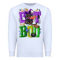White My cat is my boo Halloween Premium Sweatshirt - NancyCooperArtShop