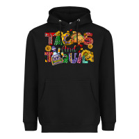Black Tacos and tequila Heavyweight Hoodie - NancyCooperArtShop