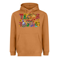 Meerkat Tacos and tequila Heavyweight Hoodie - NancyCooperArtShop