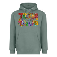 Sage Tacos and tequila Heavyweight Hoodie - NancyCooperArtShop