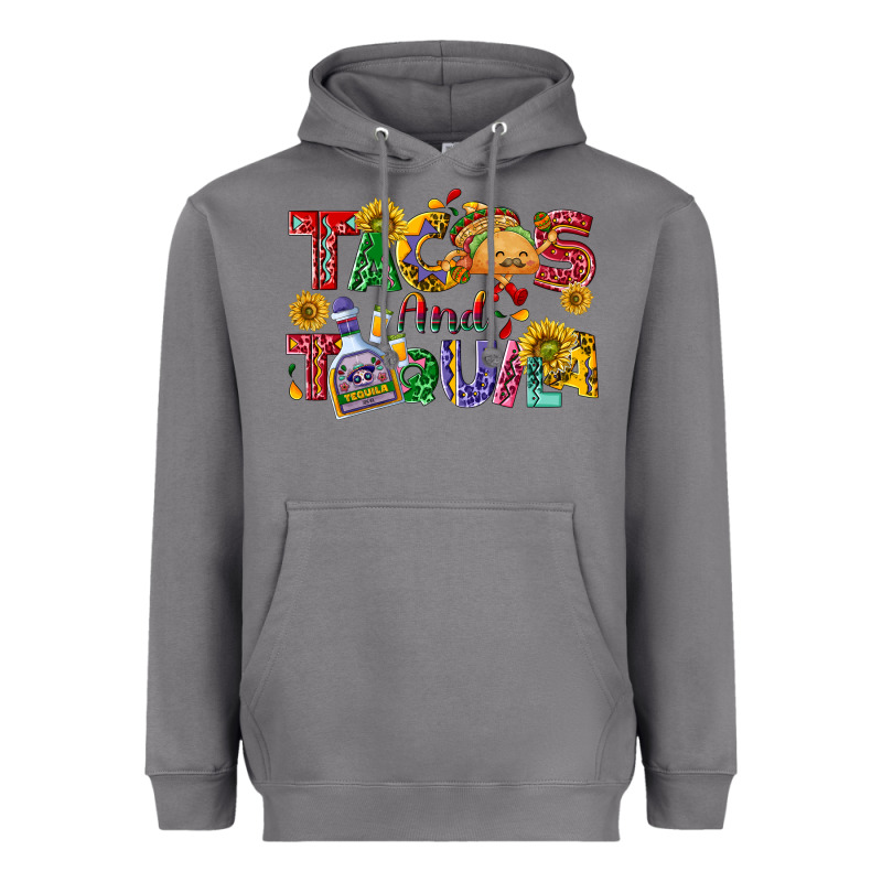 Tacos And Tequila Heavyweight Hoodie by NancyCooperArtShop | Teevron