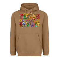 Toasted Coconut Tacos and tequila Heavyweight Hoodie - NancyCooperArtShop