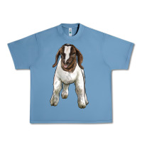 Pebble Blue baby boer goat Urban Heavy Tee - LillyAllenDesigns