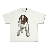 Pistachio baby boer goat Urban Heavy Tee - LillyAllenDesigns