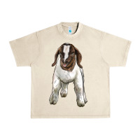 Sandshell baby boer goat Urban Heavy Tee - LillyAllenDesigns