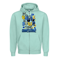 My Uncle Is Down Right Awesome Zipper Hoodie | Teevron