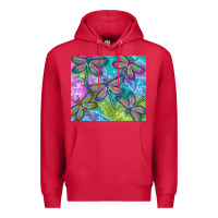 Cardinal dragonflies Premium Hoodie - TumblerDesignByShophia
