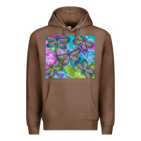 Chestnut dragonflies Premium Hoodie - TumblerDesignByShophia